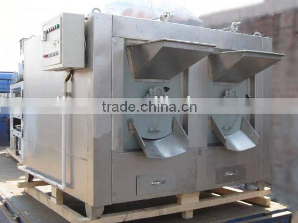 Stainless steel industrial commercial coffee roaster machine