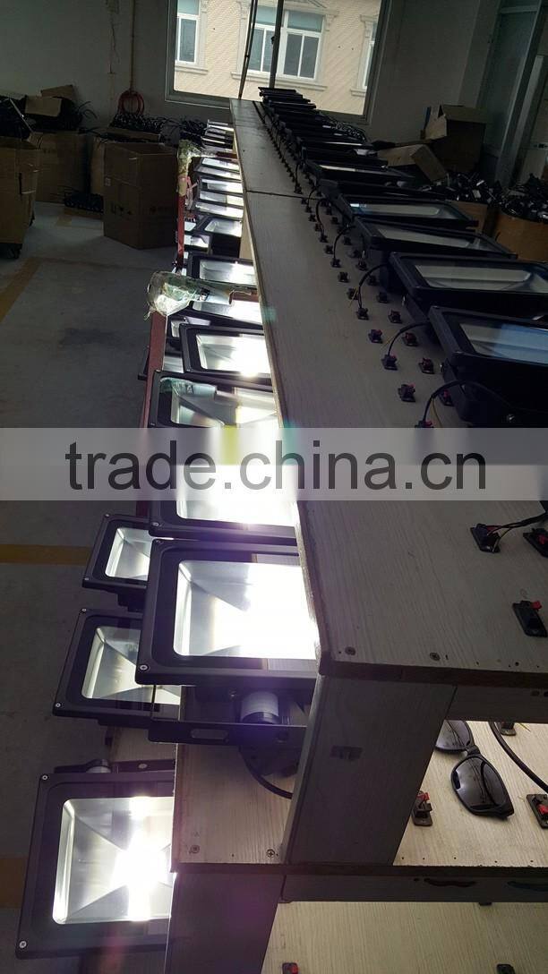 High Luminous Efficacy motion sensor 30W LED Flood Light