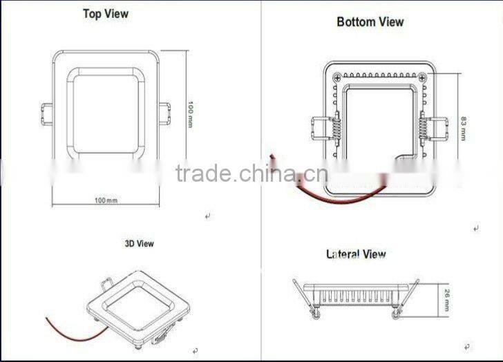 Led Ceiling Panel Light,High CRI,Led Pannel