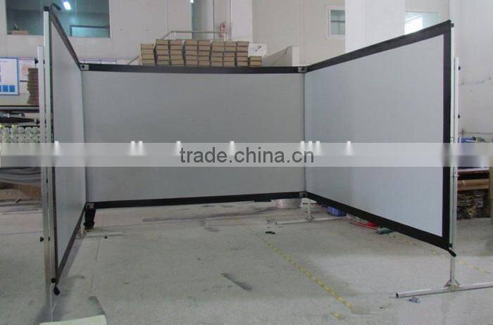 BW Remote Control Wall Mount Fixed Frame Screen/Electric Projection Screen