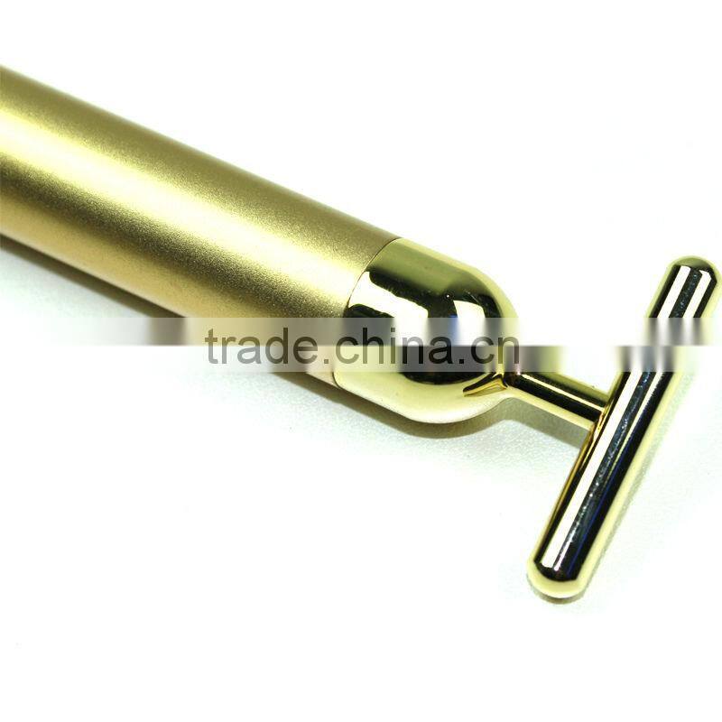 Vibrating dependable performance enhance immunity T-Shape 24k facial beauty bar