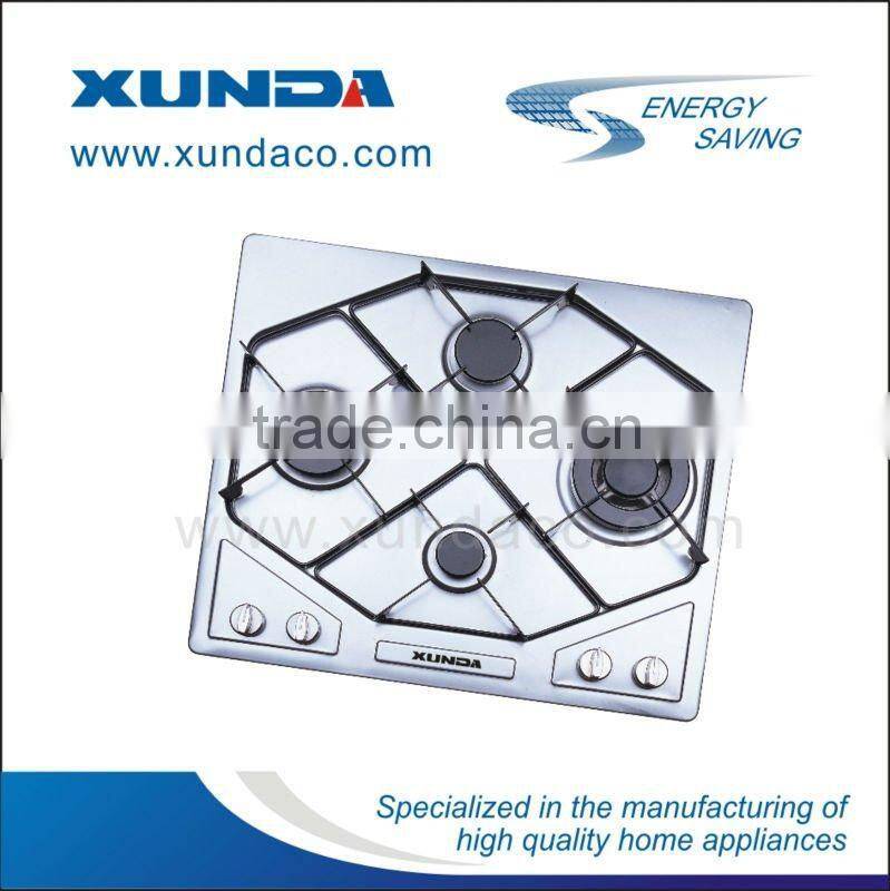 4 burner built in gas hob gas cooker with CE