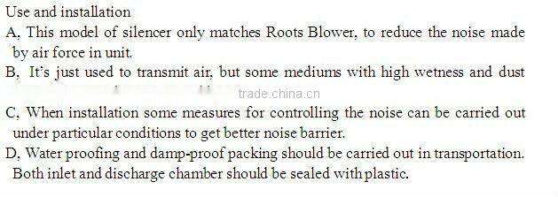 blower silencer WF1A