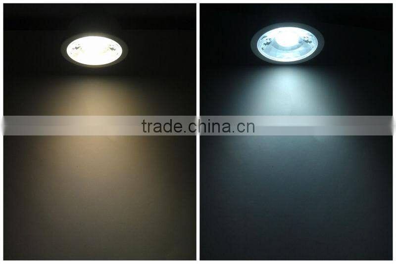 cob gu10 led dimmable spotlight halogen lamp 220v 50w