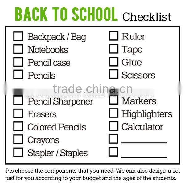 Custom Learning & Playing kids kraft stationery boxes eco friendly products wholesale