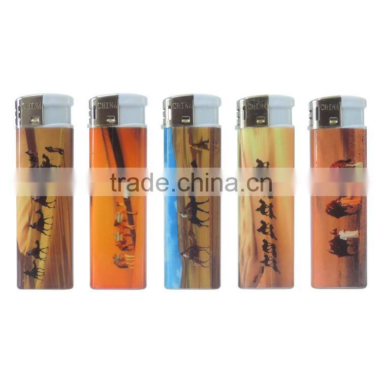 cheap price customized print plastic disposable gas lighter