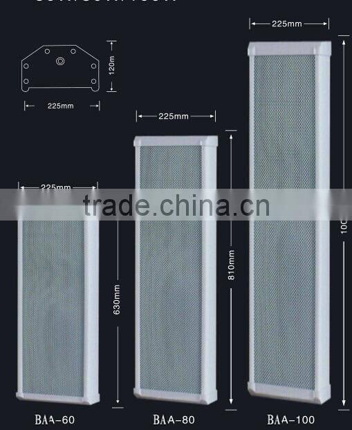 public address system Column speaker BAA-60 /BAA-80 / BAA-100