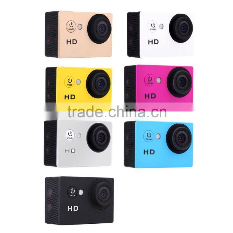 A7 HD 720P Sport Mini DV Action Camera 2.0" LCD 90 degree Wide Angle Lens 30M Waterproof