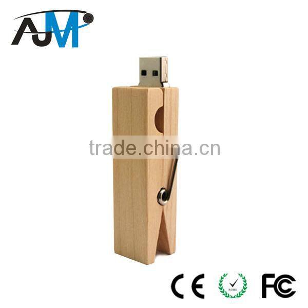 Wood USB Flash Drive Chip From 1GB To 32GB