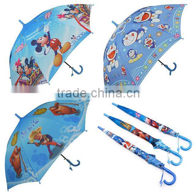 2015 New products frozen kids umbrella,cartoon kid umbrella