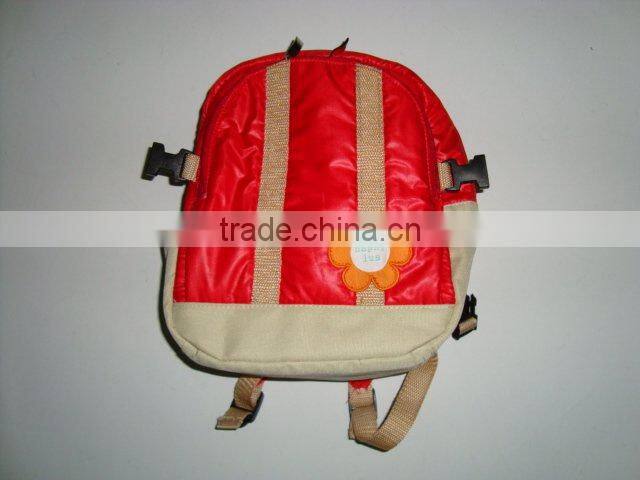 Red children school bag school bag for your child