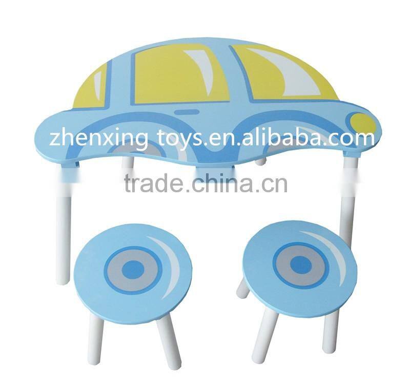 wooden children cheap table and chair