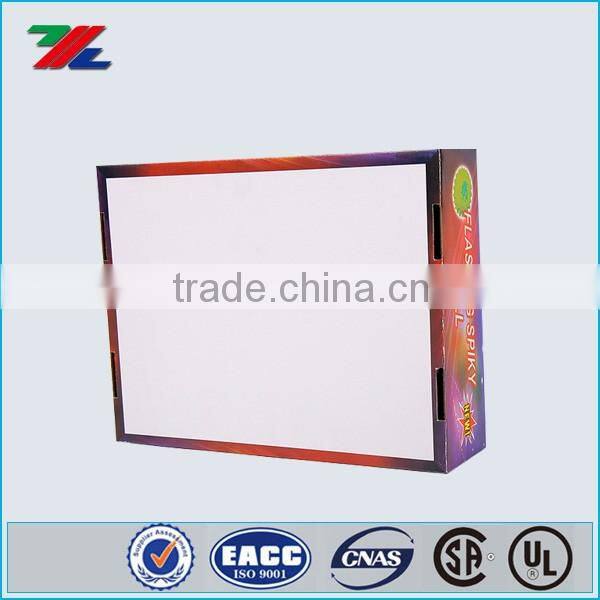 2016 CMYK printed corrugated packing box for fruit packing