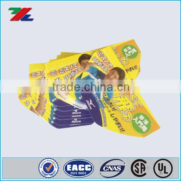 Custom cardboard hang tags, color paper tags, colorful card for products