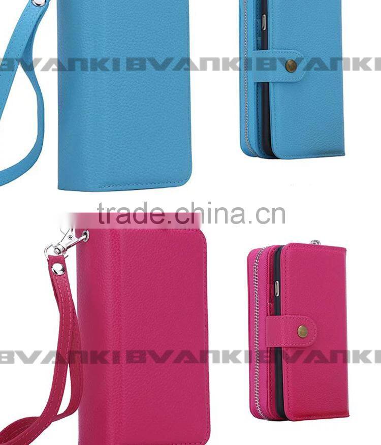 Fancy Mobile Accessories Cell Phone Credit Card Holder For iPhone 6 Case Leather,Genuine Leather For iPhone 6 Case Plug-in Cover