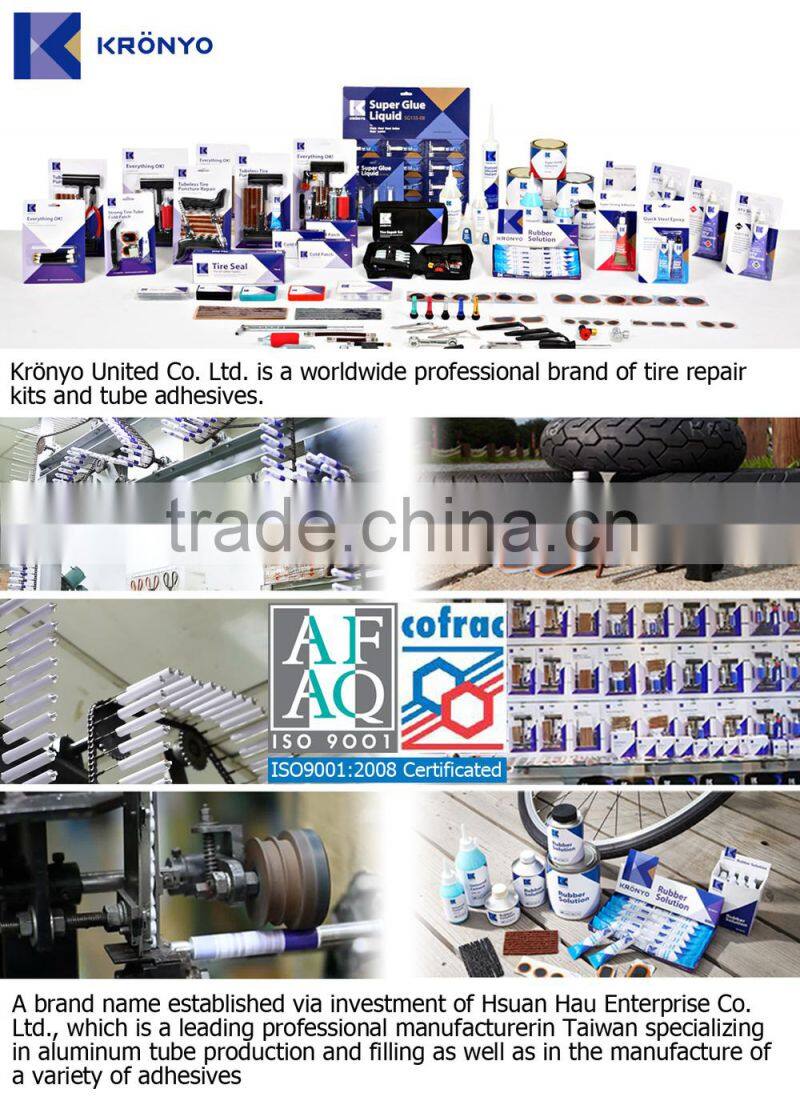 KRONYO tyre puncture tire repair kit motorcycle tubeless tyre