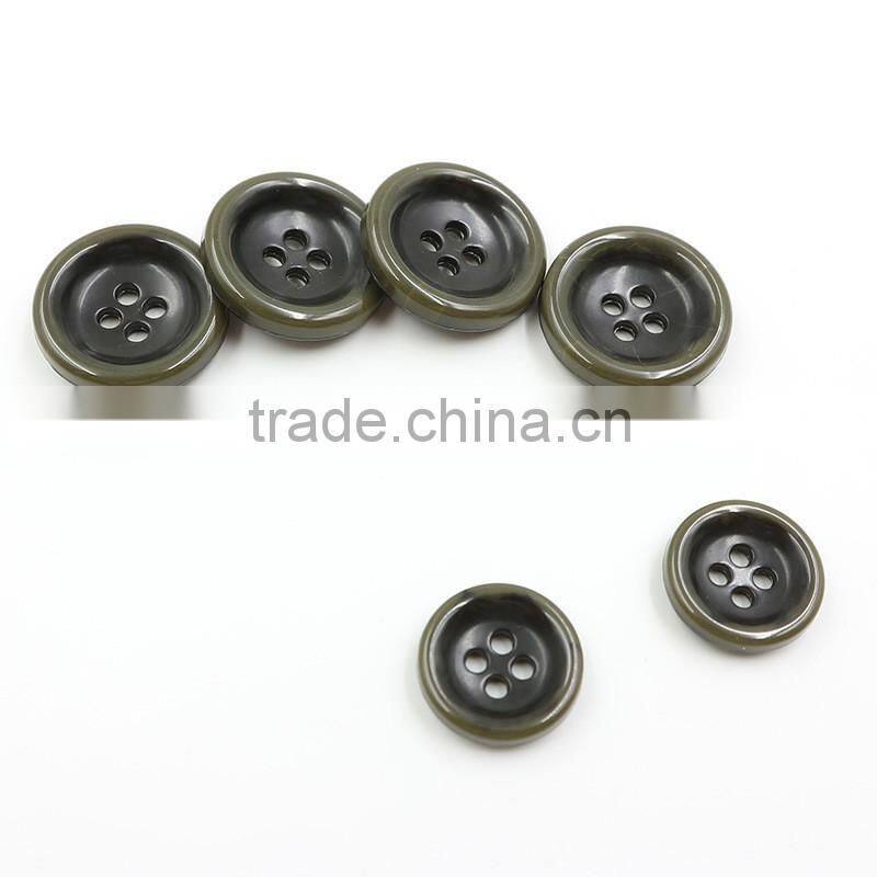 Sedex Audited Factory 2 Pillar imitation corozo 4 holes fire proof urea button, urea button for suit