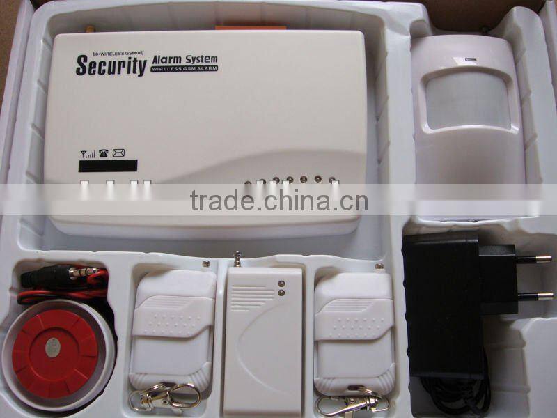 Wireless Home Burglar GSM Alarm System Auto Dialing and SMS Call