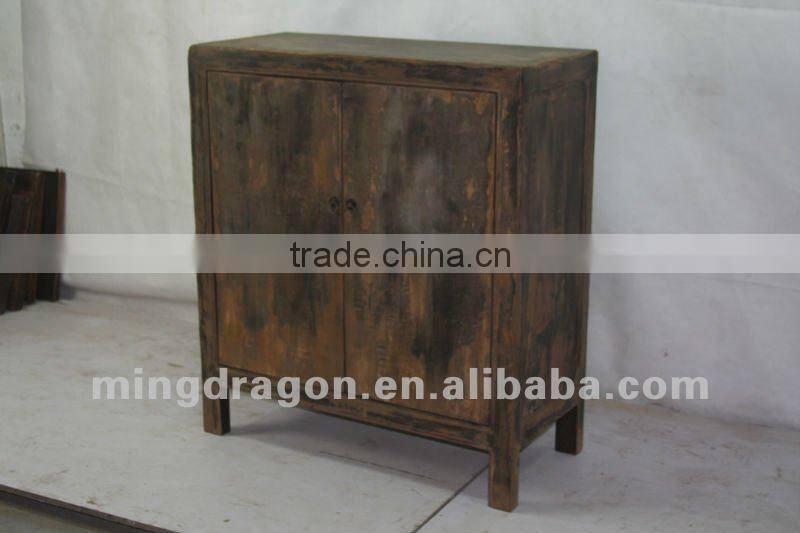 chinese antique furniture pine wood Shanxi two door Cabinet
