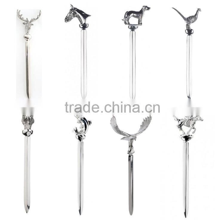 Stainless Steel Thistle Letter Opener Stationery Accessories Paper Knife