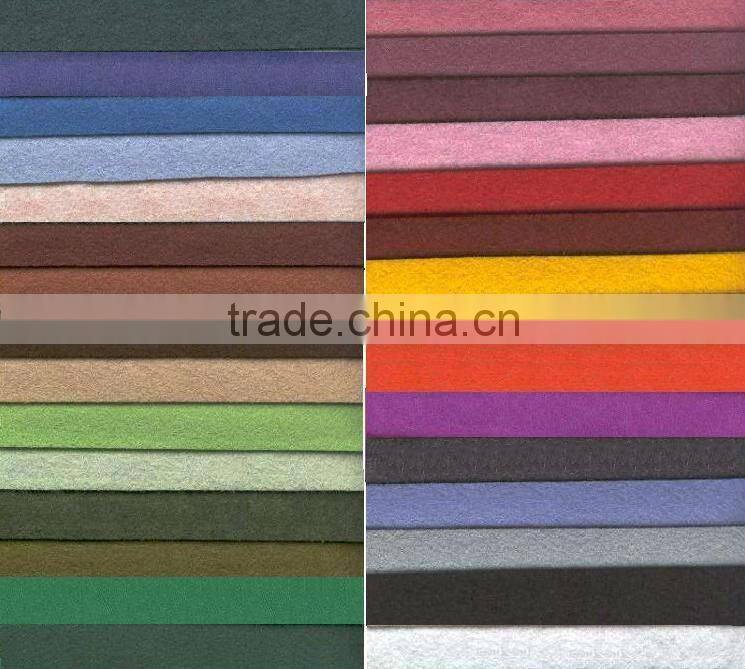 Wool And polyester Nonwoven FeltFor Shoe Material