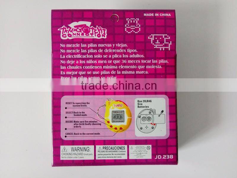 Hot Sale Mini Plastic Electronic Digital Pet Machine Funny Toys Handheld Game Machine For Gift