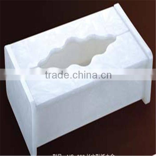 u-shaped acrylic napkin holder with drawer QCY-TB-22