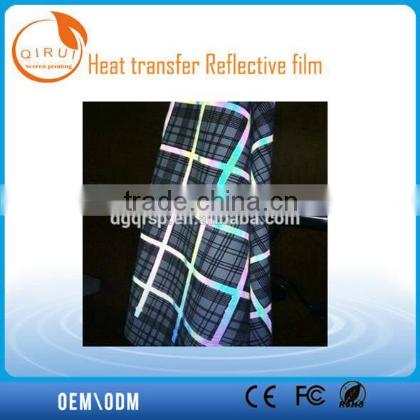 High quality colorful reflective transfer film