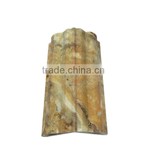 Decorative PVC Stone Marble Edge Line
