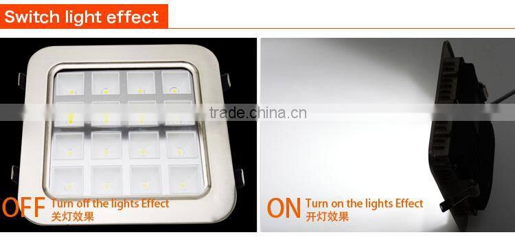 SN recessed 2x2 , 3x3 , 4x4 , 5x5 watt led grille panel light