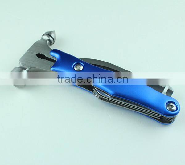 7 in 1 Multifunctional Rescue Safety Hammer With Carry Bag For Outdoor