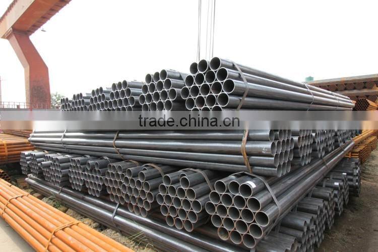 astm a53 schedule 40 thin wall black steel pipe, a106 q235b black steel pipe