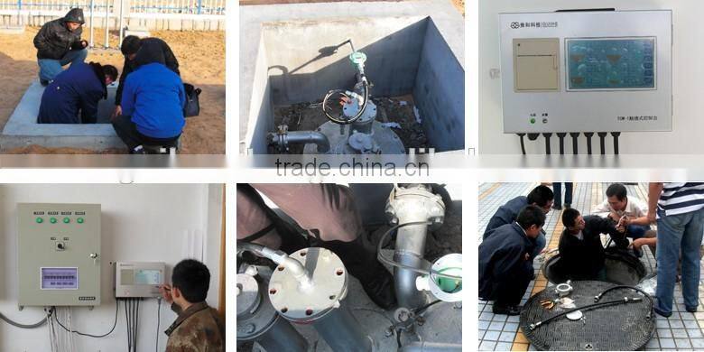 Petrol station Automatic Underground diesel fuel storage tank volume temperature level measuring instruments