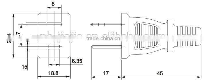 America Indoor extension cord with UL/CUL approval