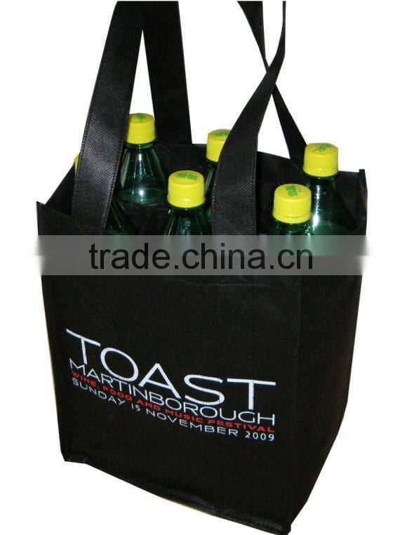 non-woven bottle shopping bag