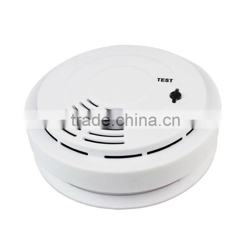 CE EN14604 Photoelectric Fire Smoke Sensor Detector LS-913WB for Home Security Burglar Alarm System