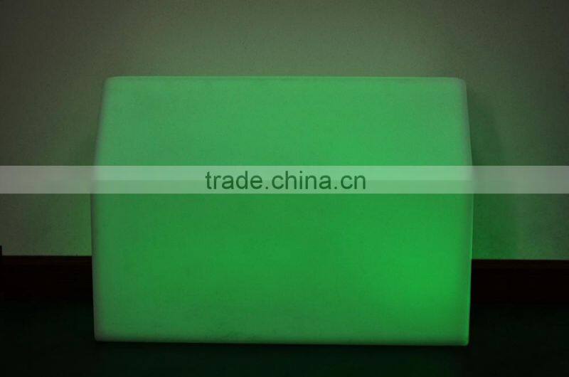 Colors LED light curbs for road side pavement