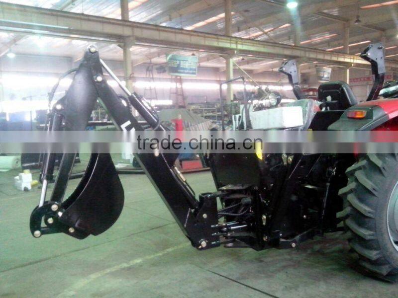 QLN554 tractor with backhoe loader