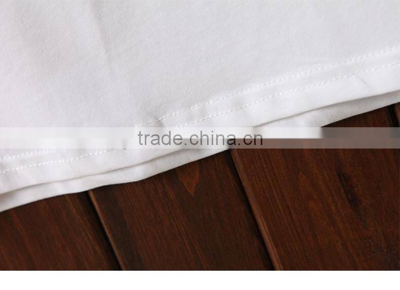 China wholesale breathable organic cotton fancy printed teen girl t shirt