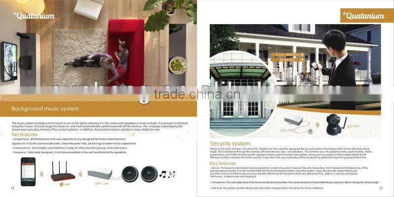 Qome1 Zigbee Smart Home System for home automation house