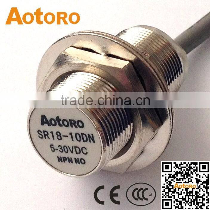 hall effect transducer SR18-10DP PNP NO M18 cylinder hall proximity switch alibaba supplier