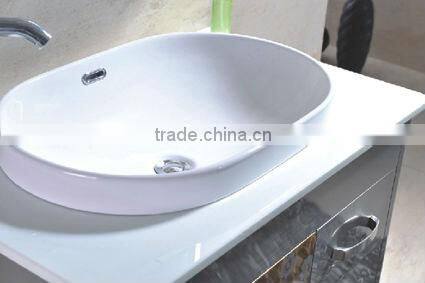 beige bathroom cabinet