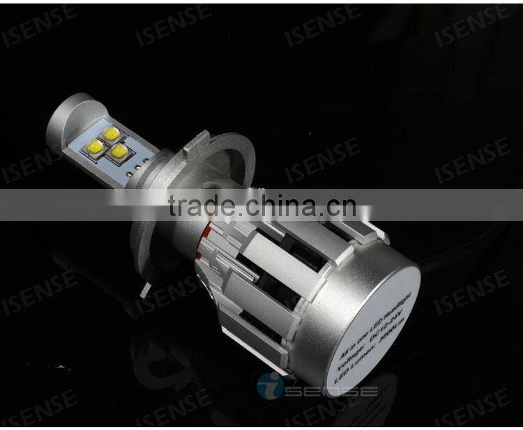 2014 June Newest 24W led motorcycle headlight H4 H7 H9 H11 H13 9005 9006 crees led headlight