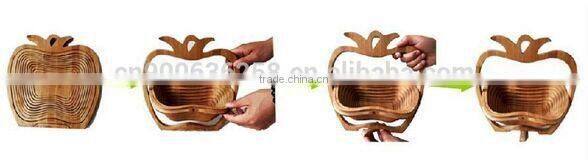 Fruit picking basket handicrafts made of bamboo