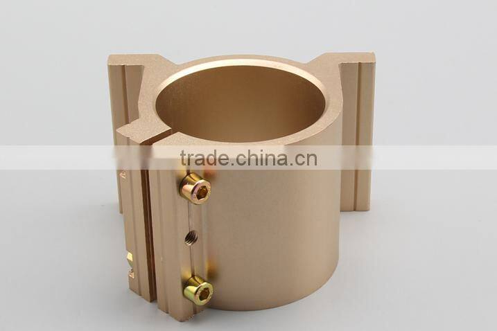 80mm 220v 1.5Nm 1.5kw ER16 24000rpm cnc air coold spindle motor clamp spindle motor fixture
