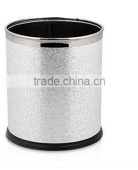 Hotel and restaurant stainless steel trash bin/types of waste bin/bathroom waste basket