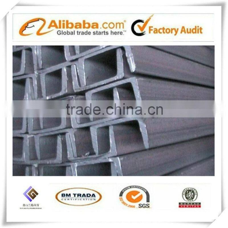 Prime quanlity Steel Channel Bars 10#-40# from steel origin Tangshan China