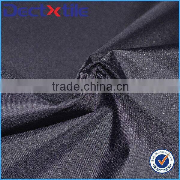 poly barber cape pongee textile coated fabric for barber cape/hair dressing cape