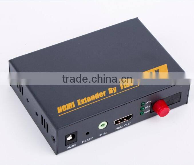 Support RS232 Bidirectional IR 4k hdmi hdbt utp extender 100m by cat6 with factory price