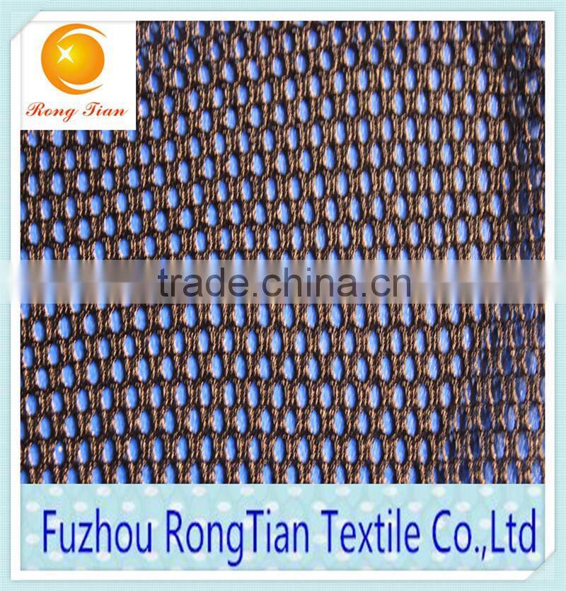 Wholesale 100 polyester tricot mesh fabric for clothing